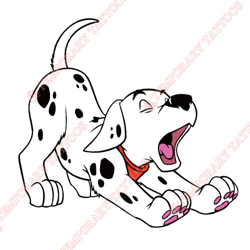 101 Dalmatians Customize Temporary Tattoos Stickers NO.634
